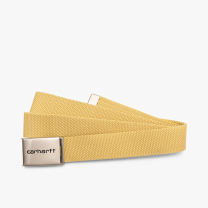 Carhartt WIP Chrome Clip Belt Air Yellow