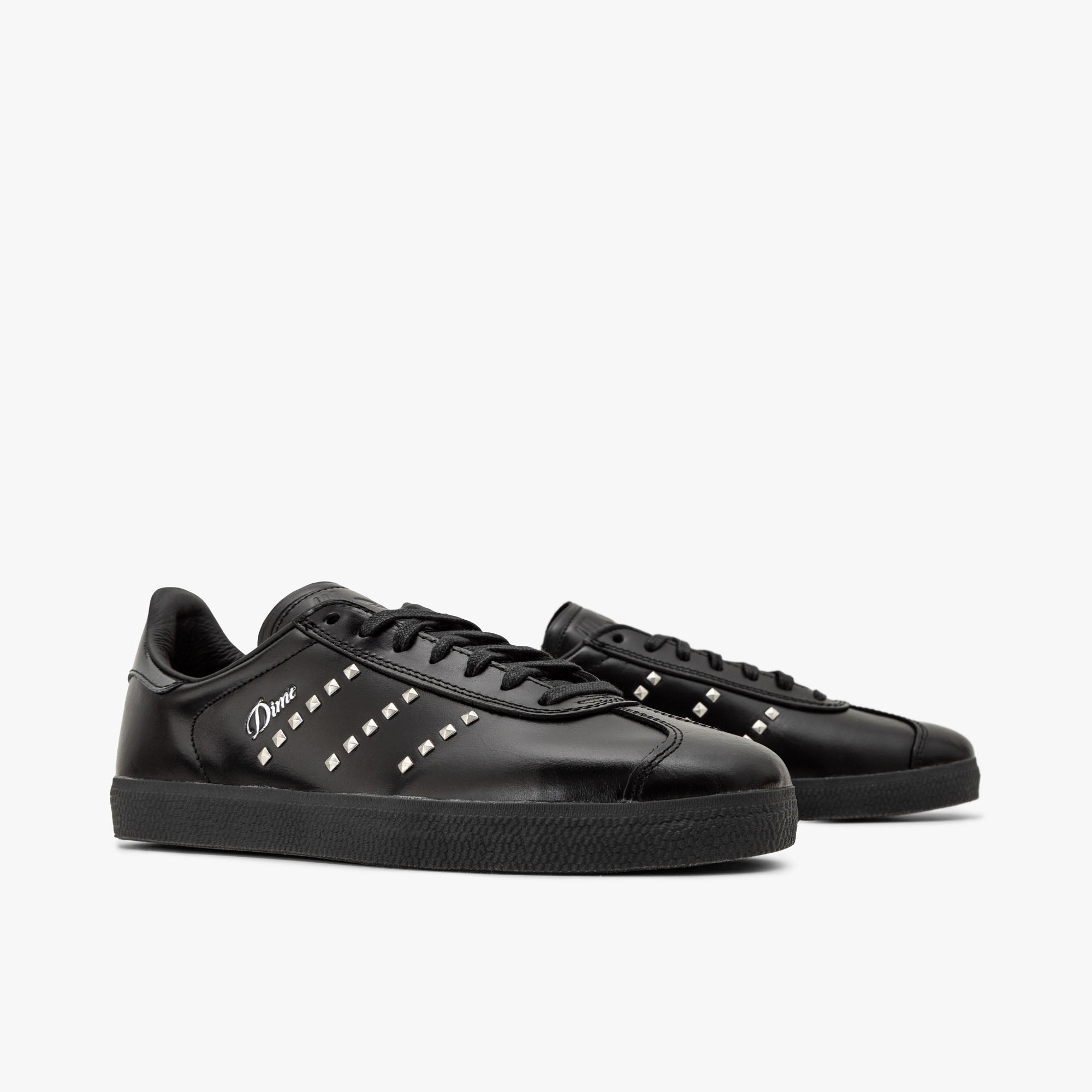 adidas Originals x Dime Gazelle ADV / Core Black / Silver Metallic - Carbon