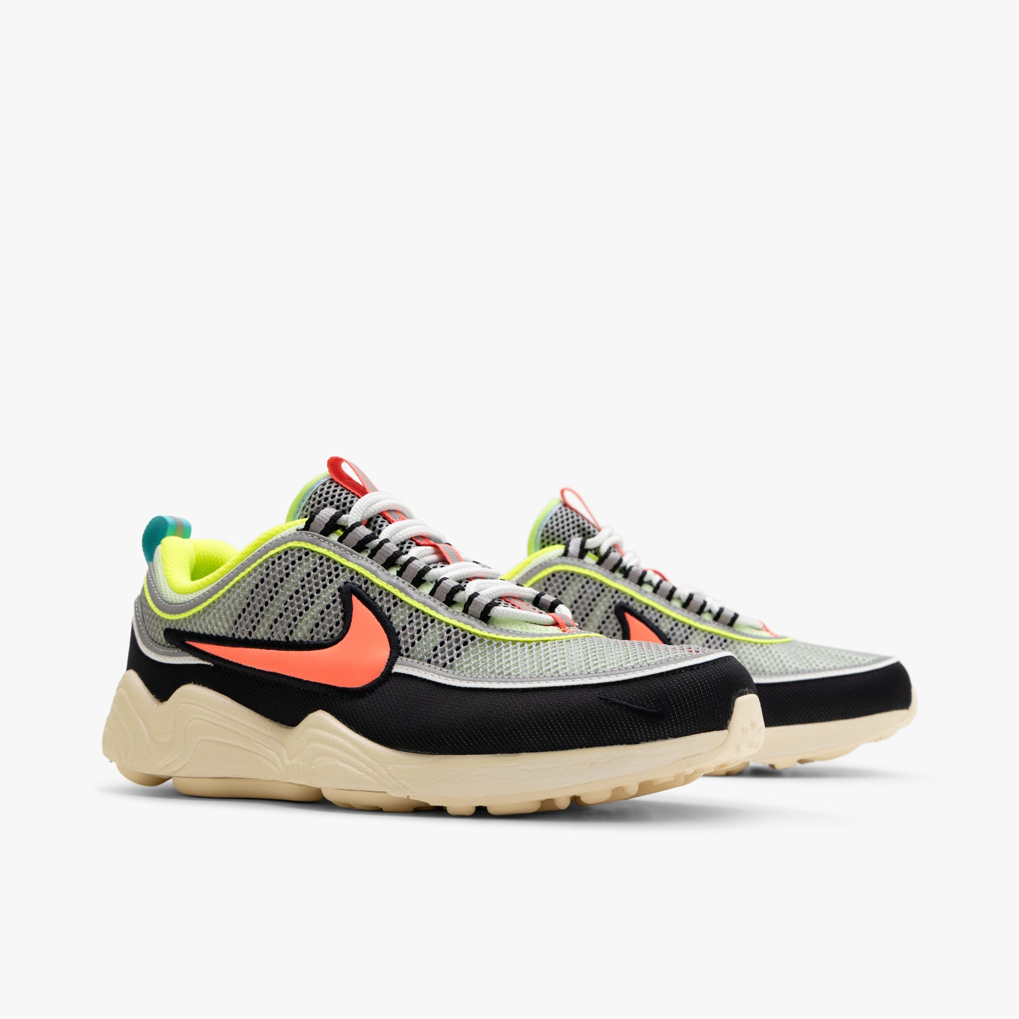 Nike Air Zoom Spiridon Barely Volt / Hot Punch - Volt