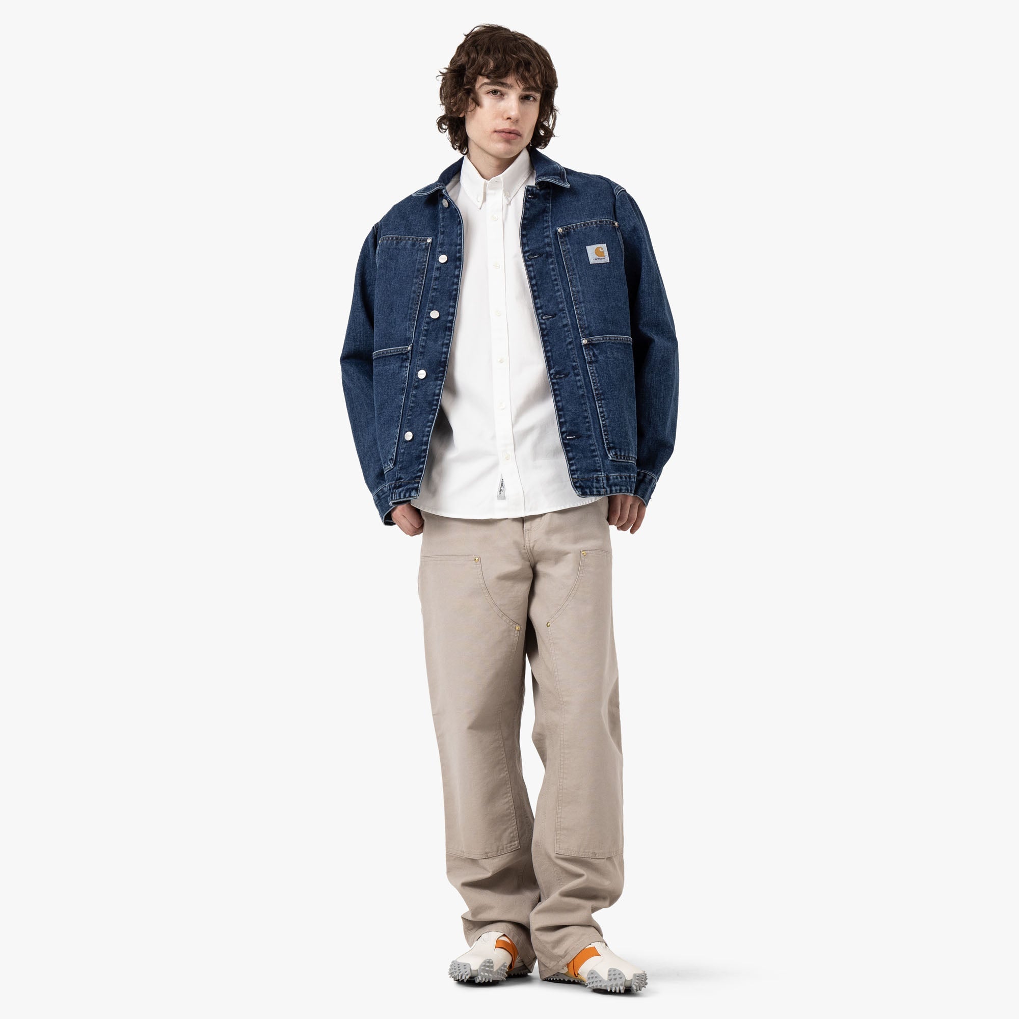 Carhartt WIP Double Knee Pants Beige