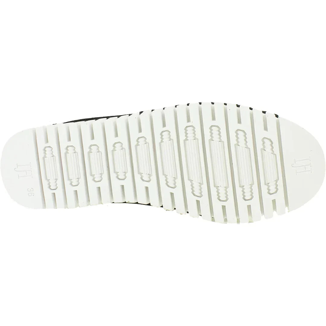 WOMEN'S ILSE JACOBSEN TULIP SLIP-ON | BLACK / WHITE