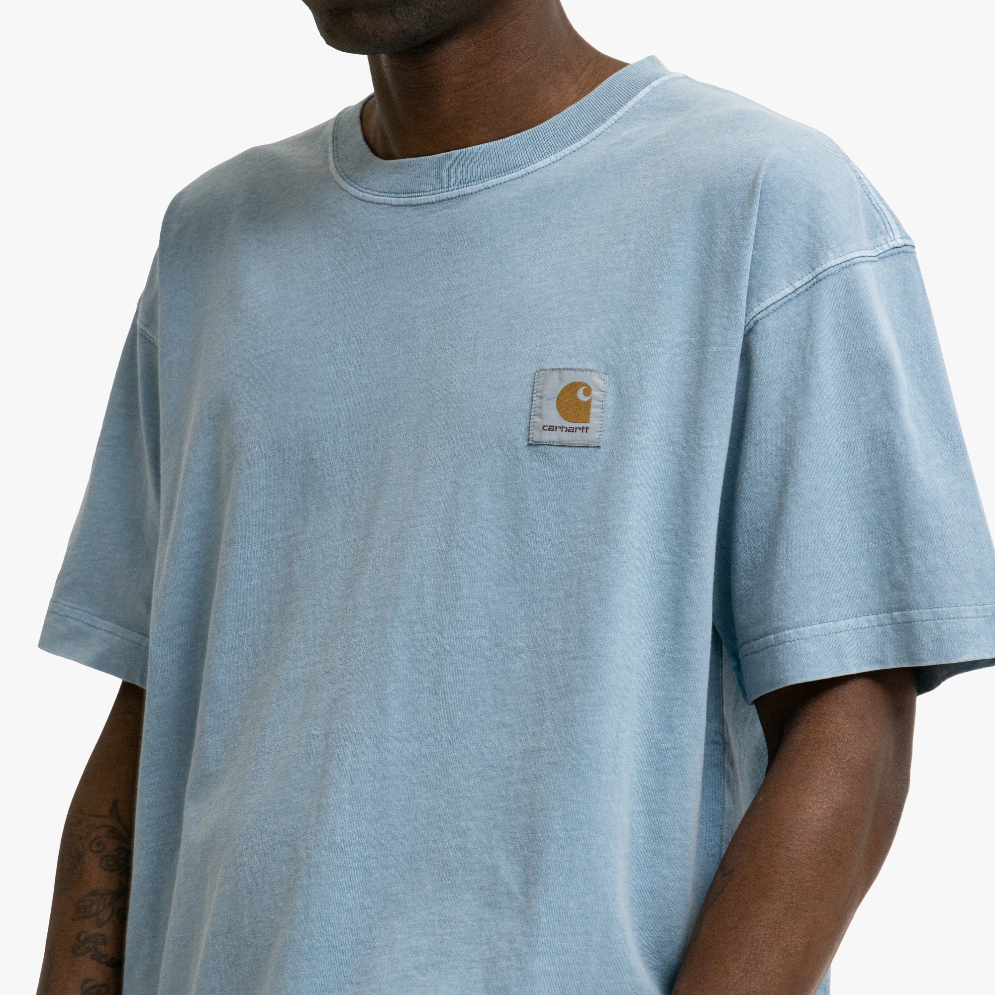 Carhartt WIP Nelson Tee Clay Blue