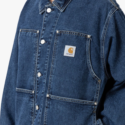 Carhartt WIP OG Double Front Jacket Blue Washed