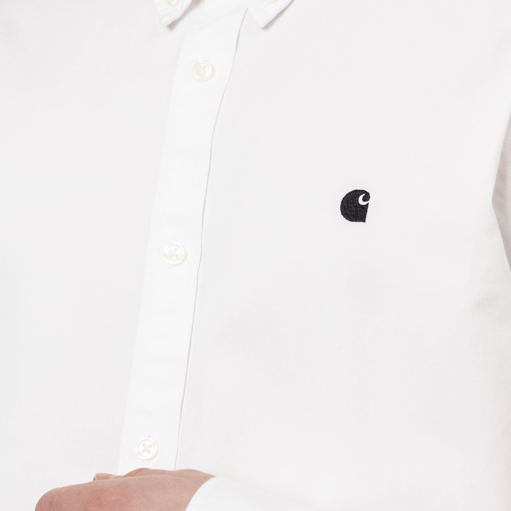 Carhartt WIP Madison Shirt White / Black