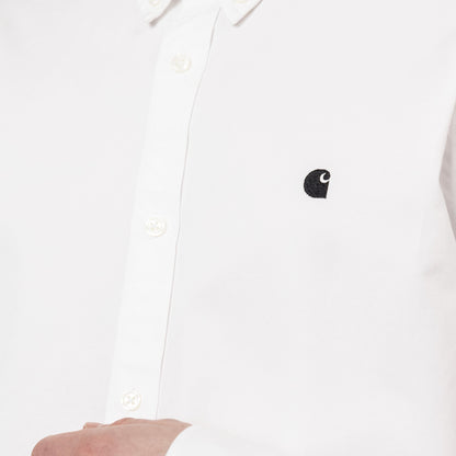 Carhartt WIP Madison Shirt White / Black