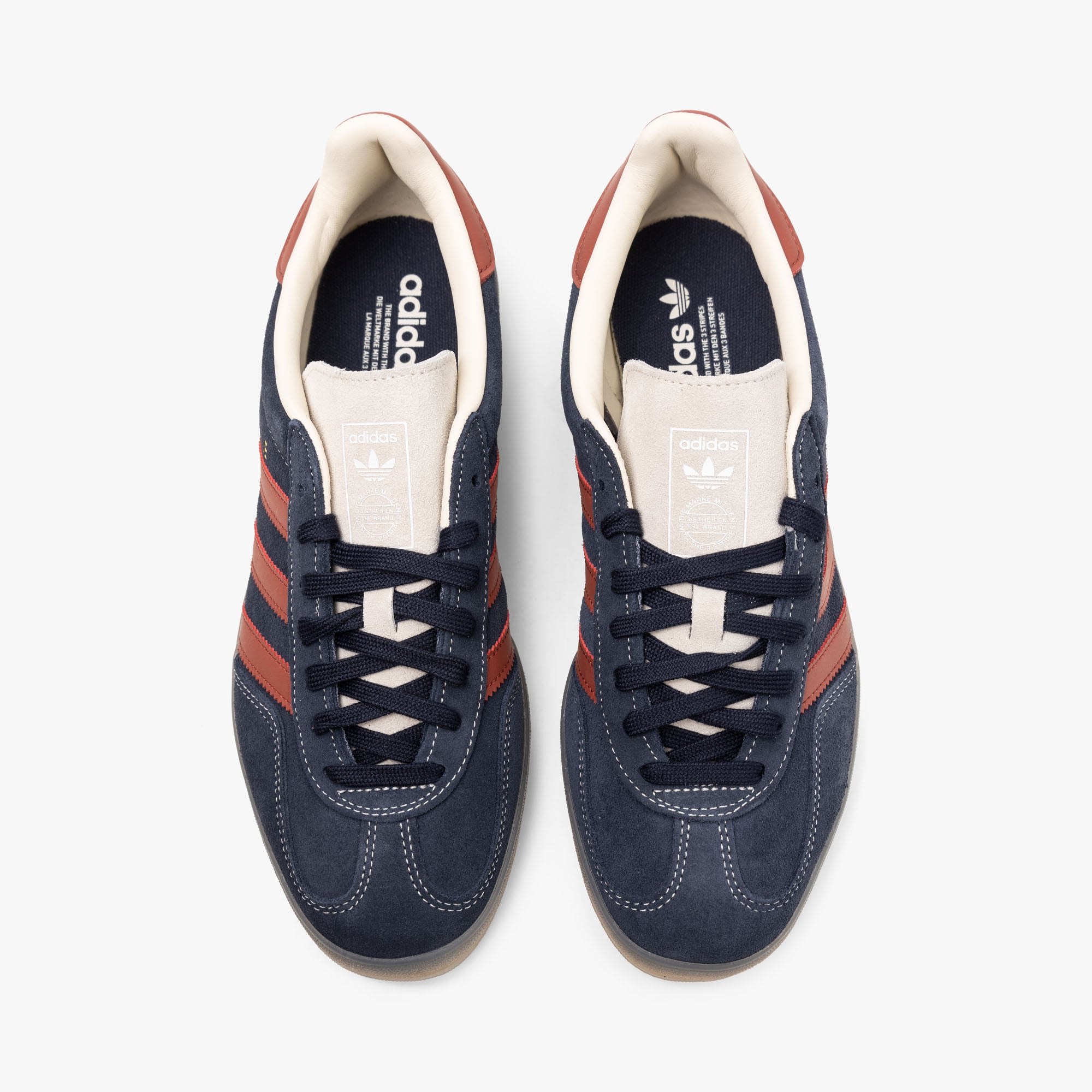 adidas Originals Gazelle Indoor Legend Ink / Preloved Ruby - Wonder White