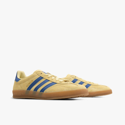 adidas Originals Gazelle Indoor Powder Yellow / Team Royal Blue - Footwear White