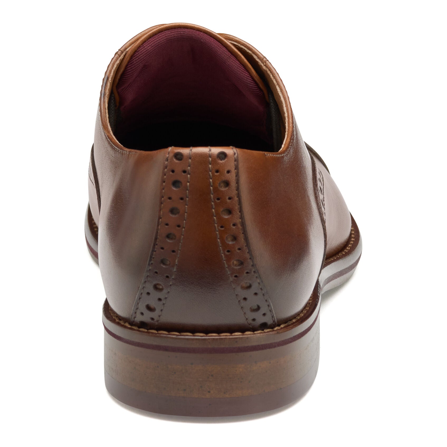MEN'S JOHNSTON & MURPHY CONARD 2.0 CAP TOE | TAN FULL GRAIN