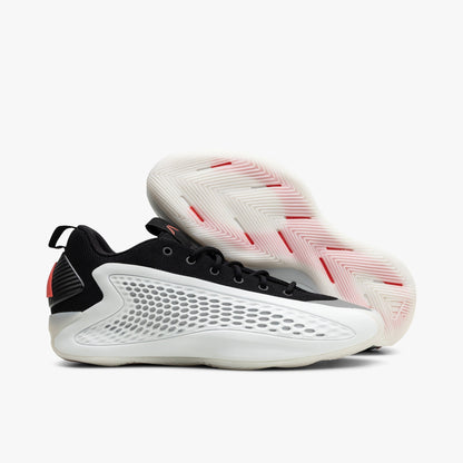 adidas Anthony Edwards 1 Low / White / Black - Red