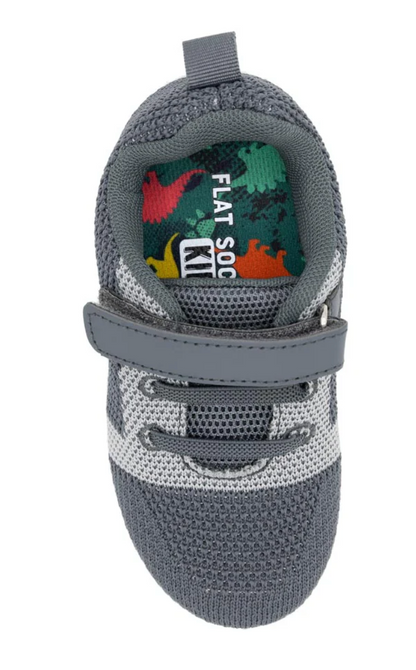 KIDS FLAT SOCKS MESH | DINOSAUR