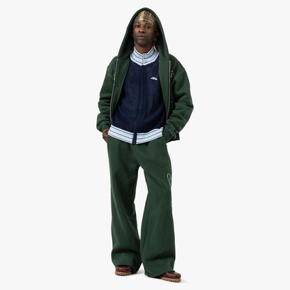 4YE Knit Track Jacket / Navy / White