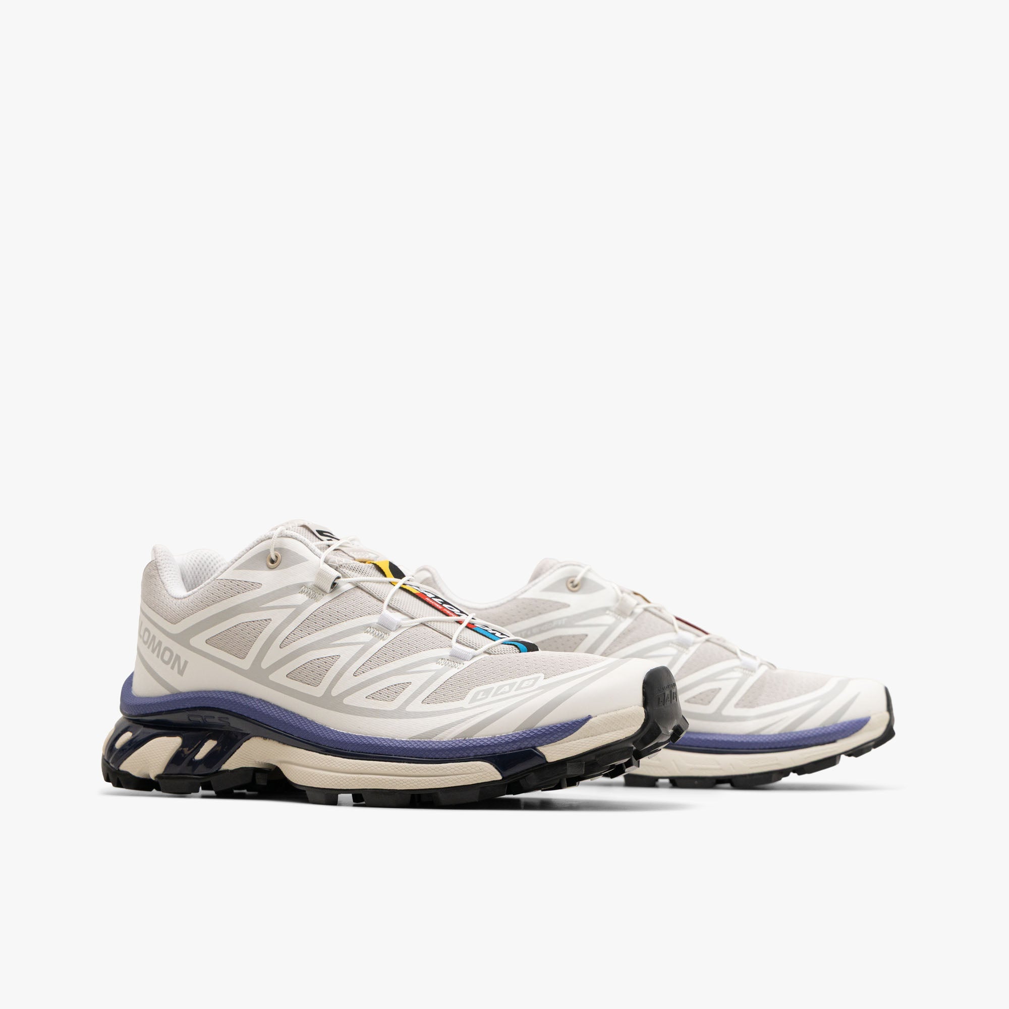 Salomon XT-6 White / Lunar Rock - Liberty