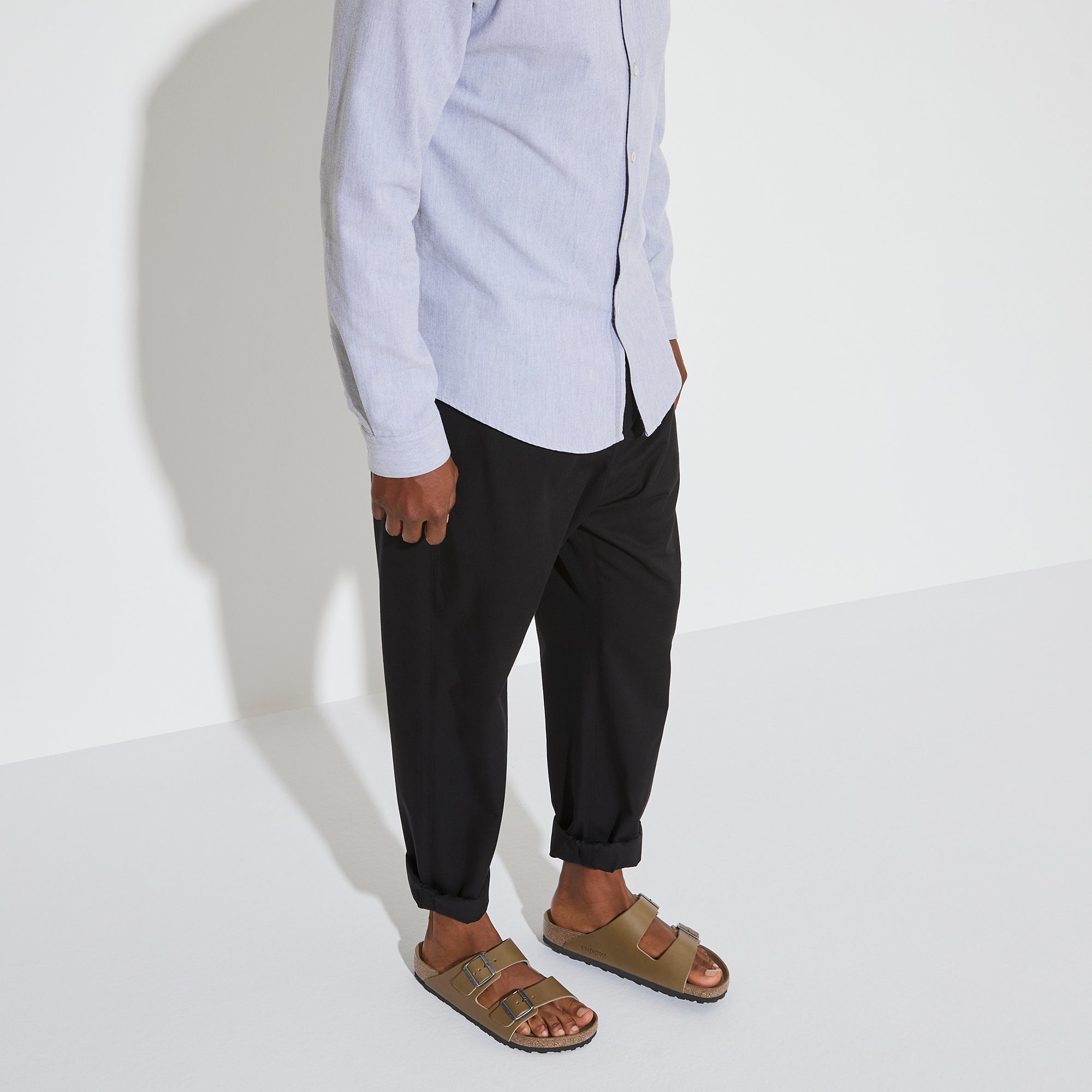 MEN'S BIRKENSTOCK ARIZONA | VINTAGE WOOD / FADED KHAKI