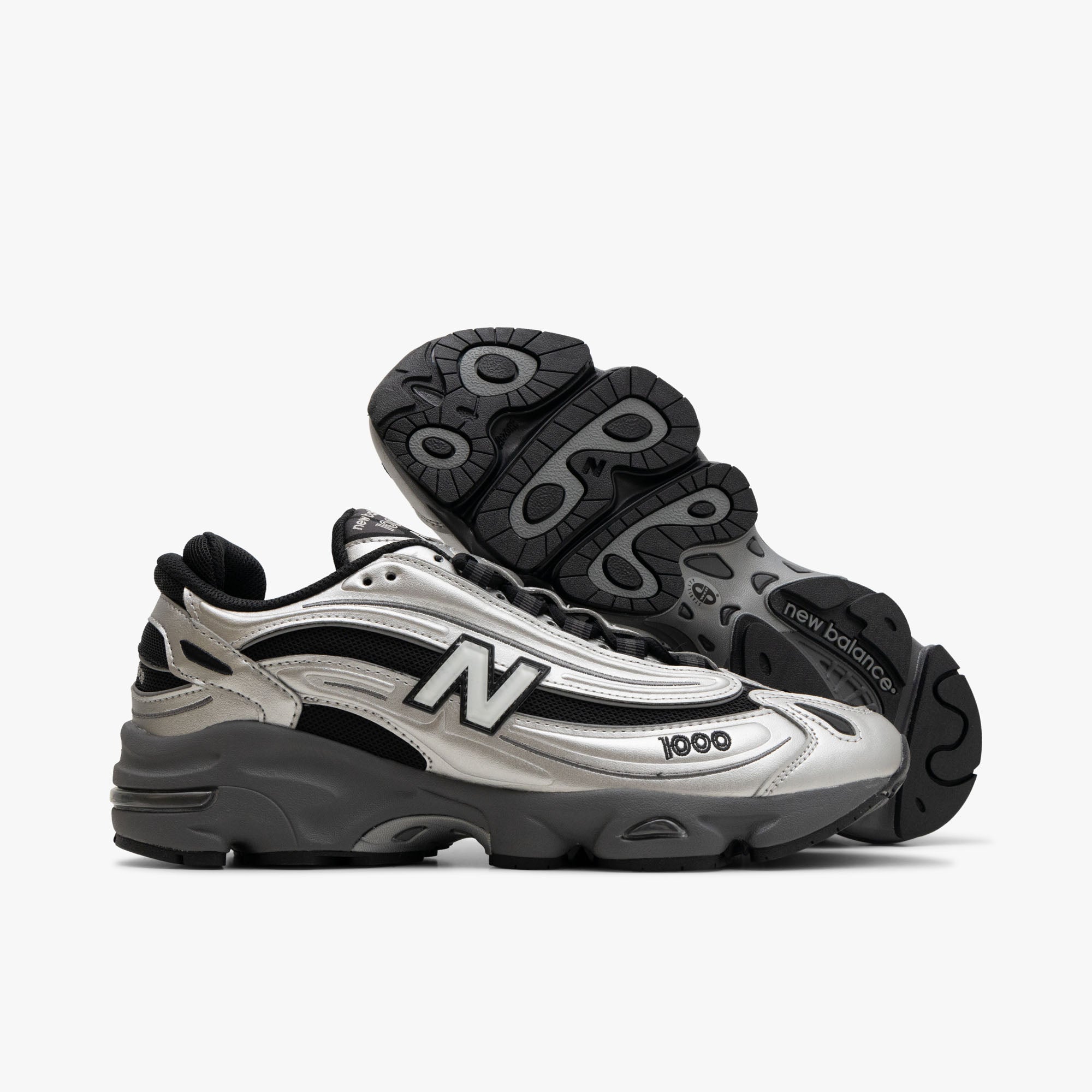 New Balance M1000 Silver Metallic / Green