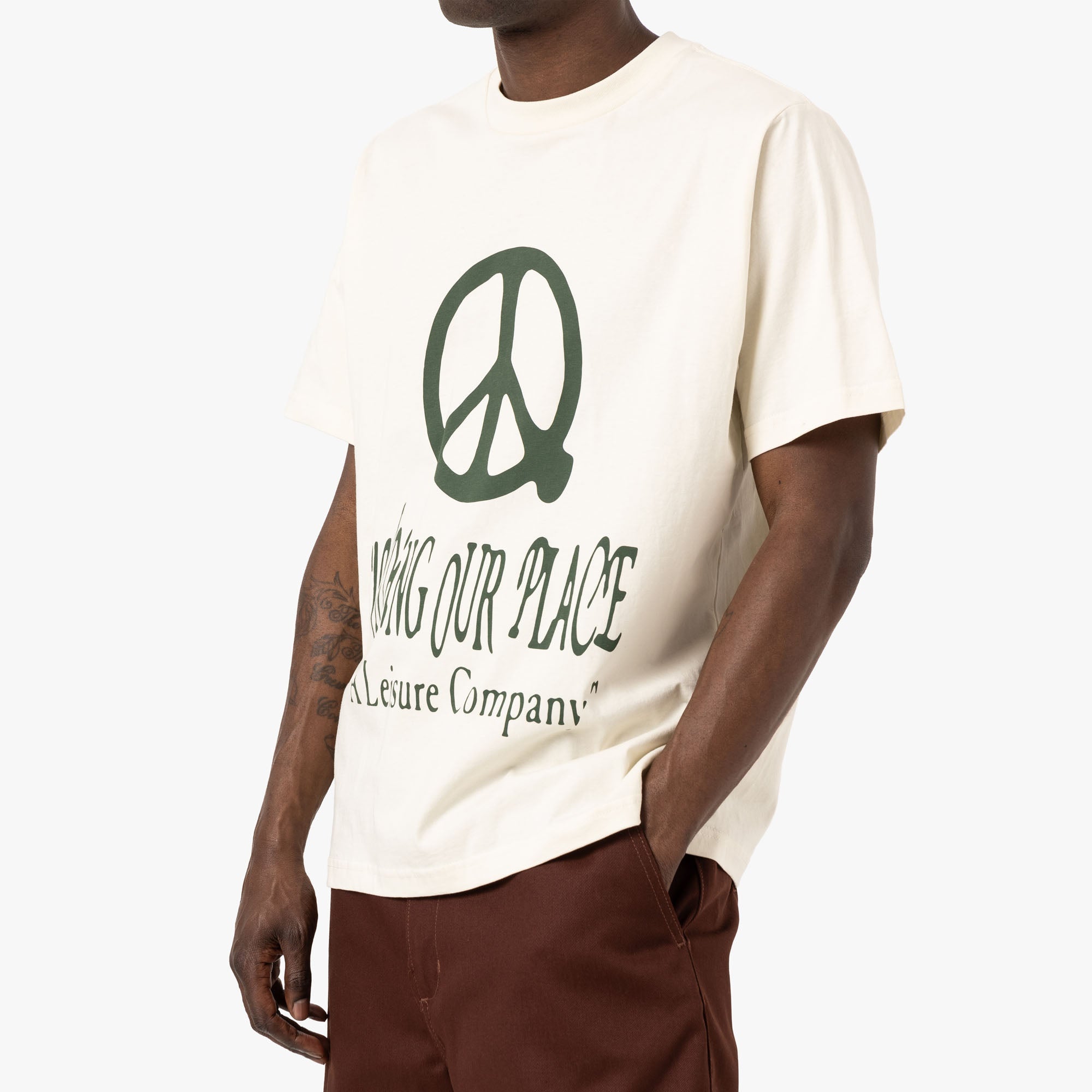 Museum Of Peace & Quiet Our Place T-Shirt / Bone