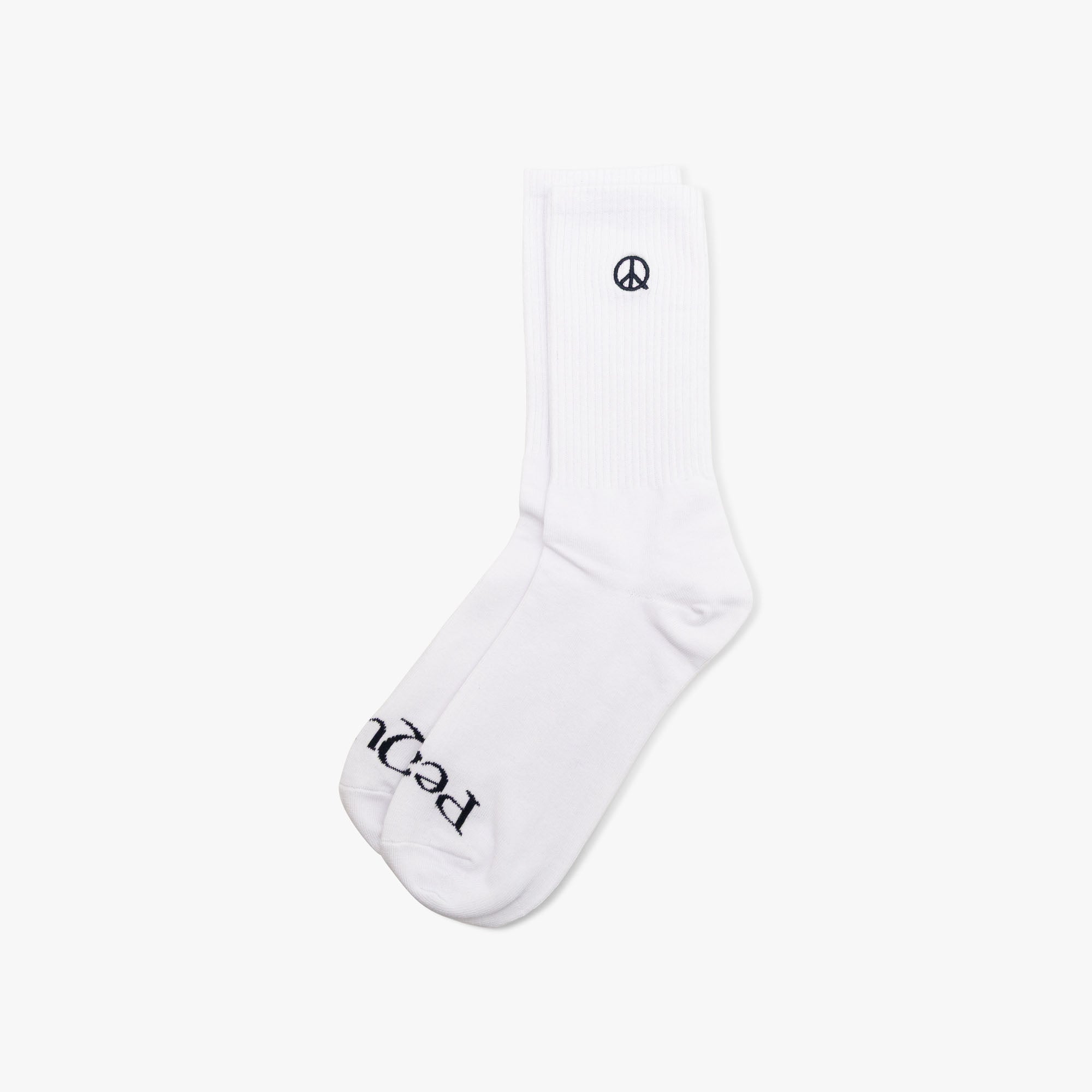 Museum Of Peace & Quiet Icon Socks White
