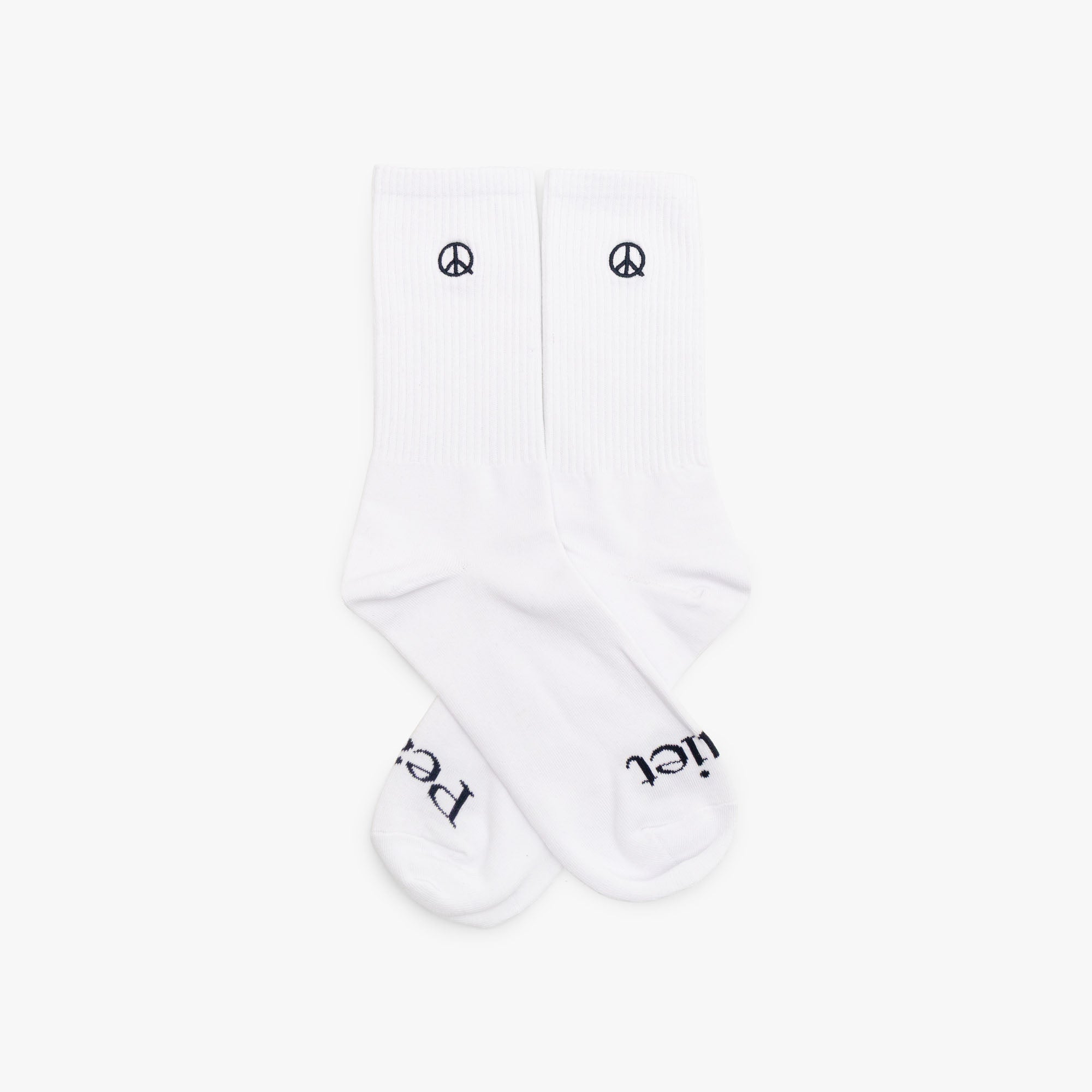 Museum Of Peace & Quiet Icon Socks White