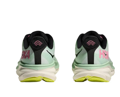 WOMEN'S HOKA CLIFTON 9 | MINT FLUORITE / SNOW MELT