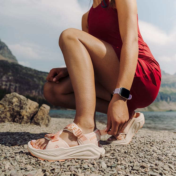 WOMEN'S HOKA INFINI HIKE TC | BLACK / BLACK