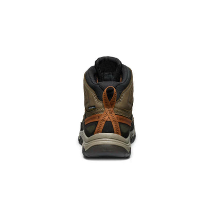 MEN'S KEEN TARGHEE IV WATERPROOF HIKING SHOE | SEA TURTLE / ROASTED PECAN