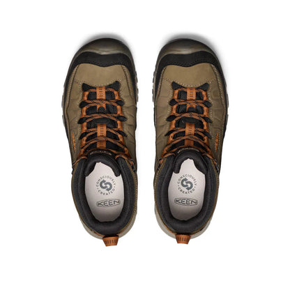 MEN'S KEEN TARGHEE IV WATERPROOF HIKING SHOE | SEA TURTLE / ROASTED PECAN