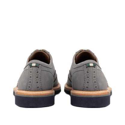 MEN'S MILWAUKEE BOOT CO. BRADLEY WINGTIP OXFORD | GRAY