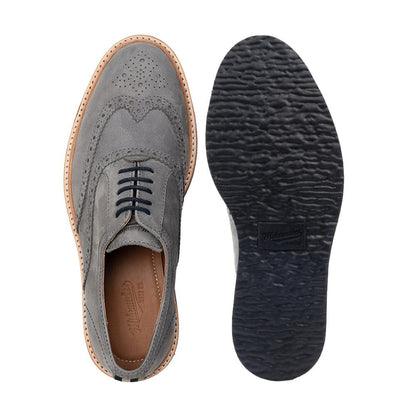 MEN'S MILWAUKEE BOOT CO. BRADLEY WINGTIP OXFORD | GRAY