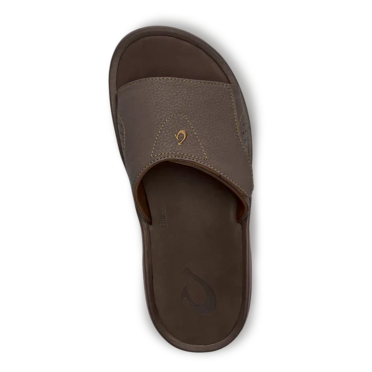 MEN'S OLUKAI NALU SLIDE | DARK JAVA