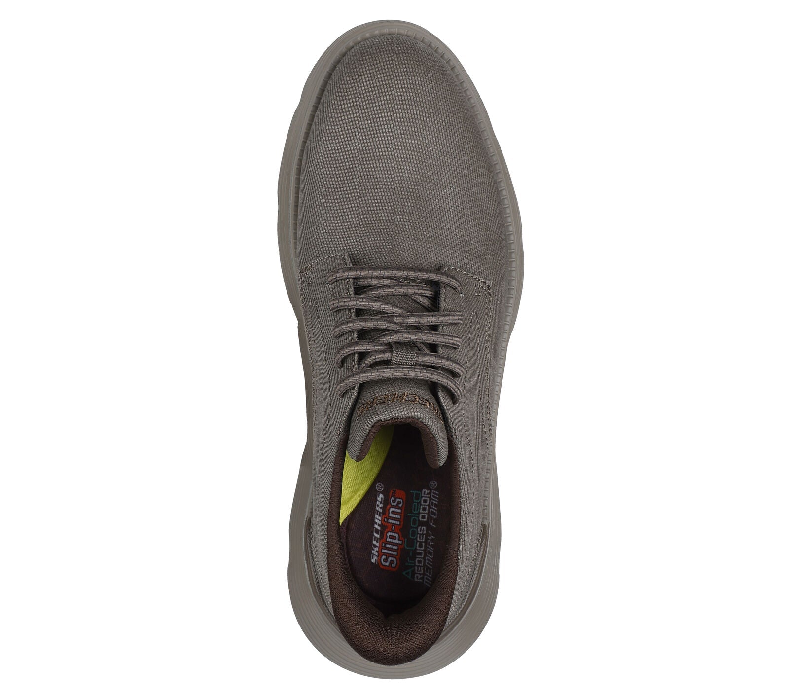 MEN'S SKECHERS SLIP-INS: GARZA - CLIVE | DARK TAUPE