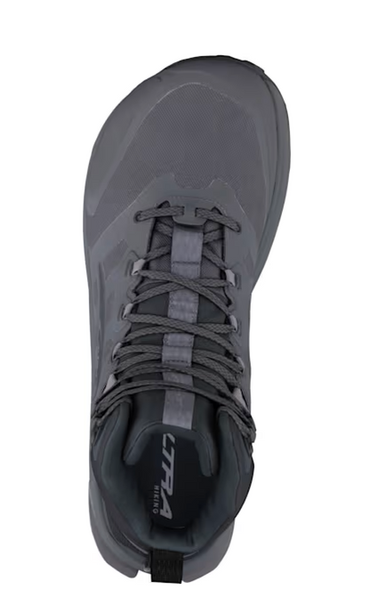 MEN'S ALTRA LONE PEAK 9 WATERPROOF MID | BLACK / GRAY