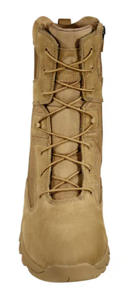 MEN'S CARHARTT GILMORE WATERPROOF 8-INCH SIDE ZIP BOOT | KLONDIKE KHAKI
