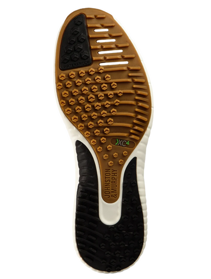 MEN'S JOHNSTON & MURPHY XC4 H1-LUXE HYBRID | WHITE WATERPROOF FULL GRAIN