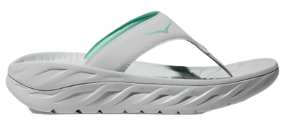 WOMEN'S HOKA ORA RECOVERY FLIP | COSMIC GREY / SEAFOAM