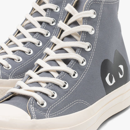 Converse x COMME des GARÇONS PLAY Chuck Taylor Hi / Grey