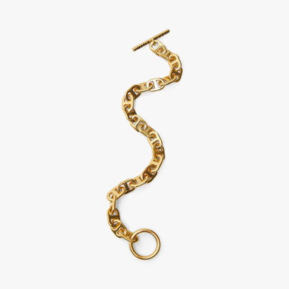 MAPLE Chain Link Bracelet / 14K Gold Plated