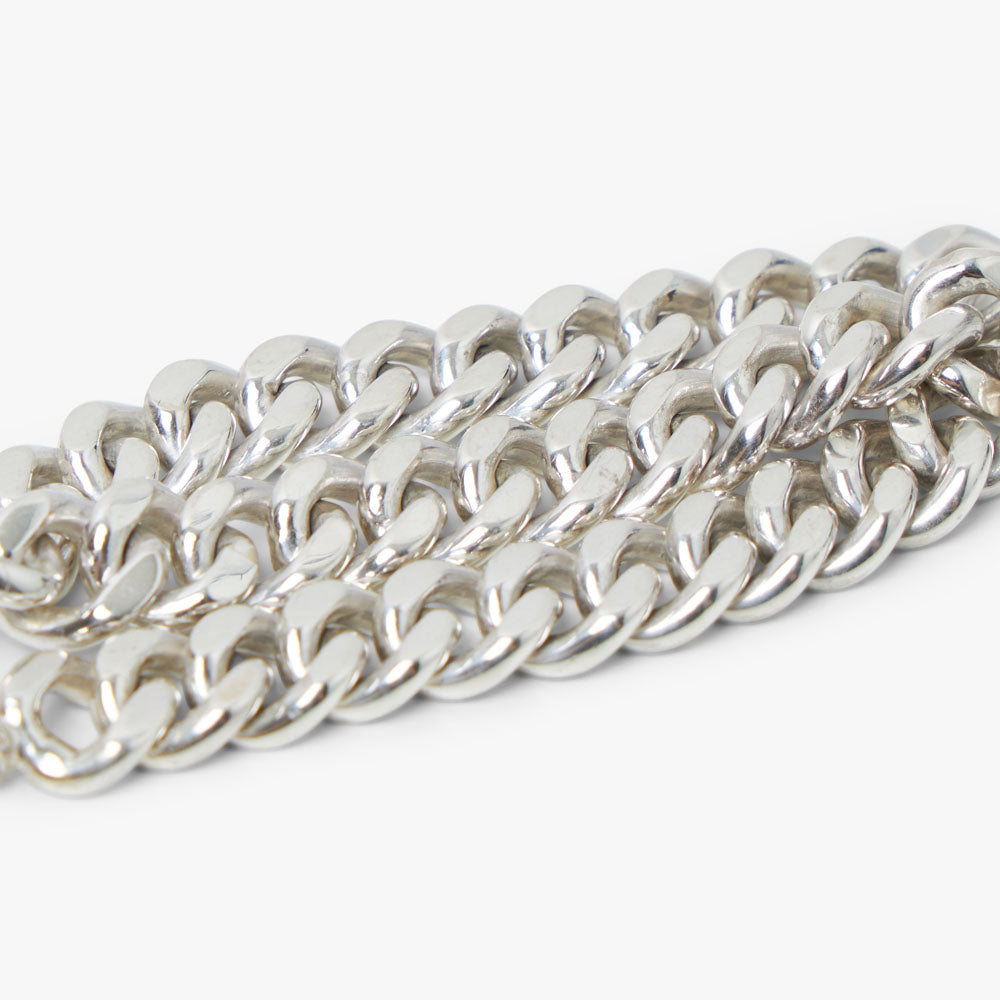 MAPLE Cuban Link Bracelet / Silver .925