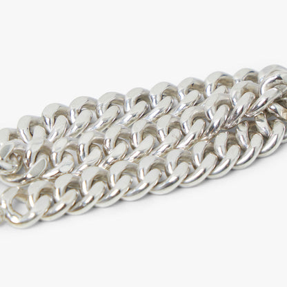 MAPLE Cuban Link Bracelet / Silver .925