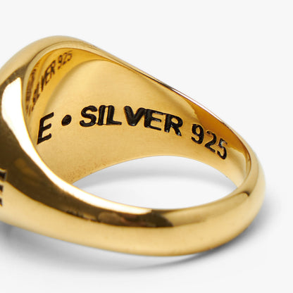 MAPLE Tubby Ring 14K Gold Plated / Mother Of Pearl