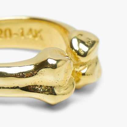 MAPLE Bone Ring / 14K Gold Plated