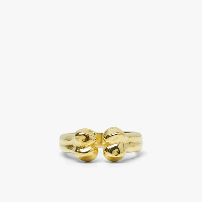 MAPLE Bone Ring / 14K Gold Plated