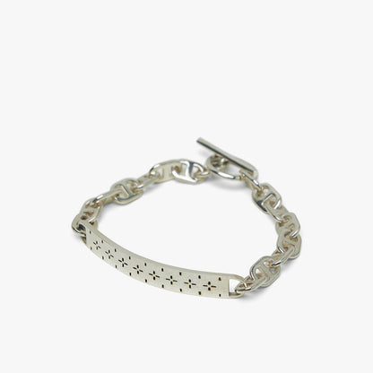 MAPLE Bandana ID Bracelet / Silver .925