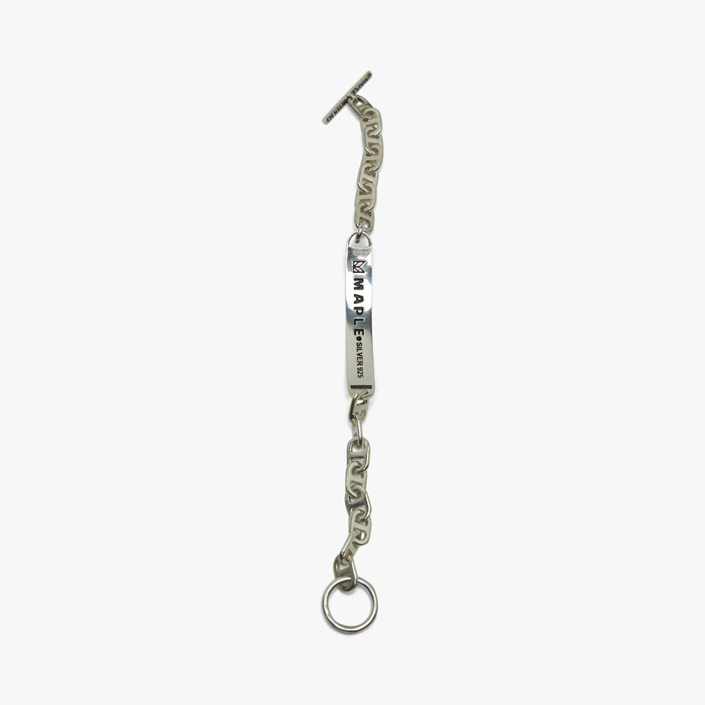 MAPLE Bandana ID Bracelet / Silver .925