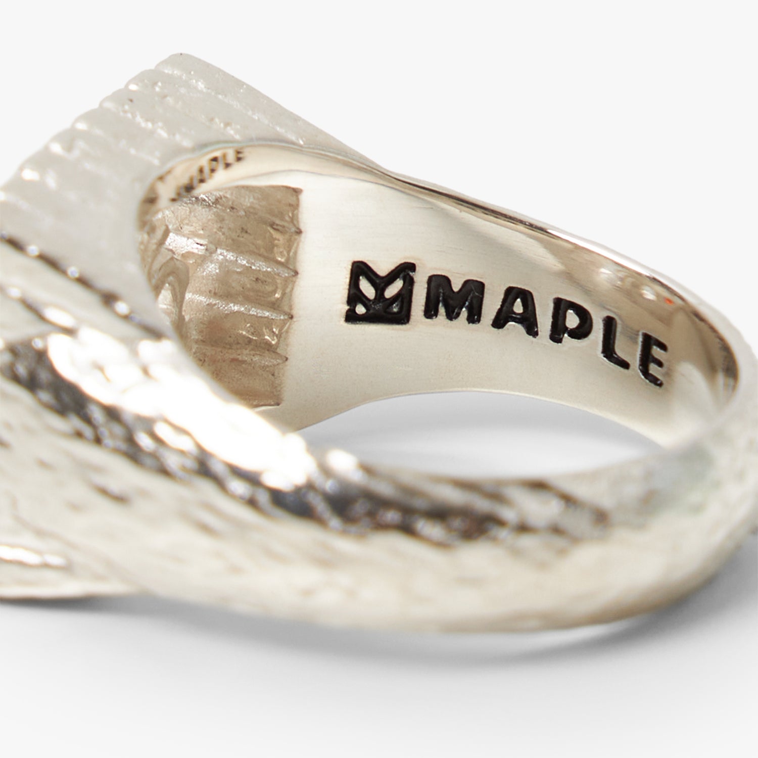 Maple Scorpio Signet / Silver 925