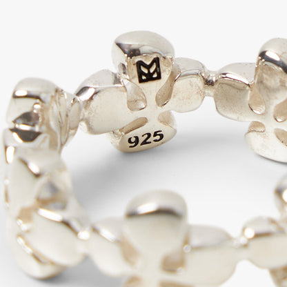 Maple Cross Ring / Silver 925