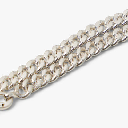 Maple Cuban Link Bracelet 5mm / Silver 925