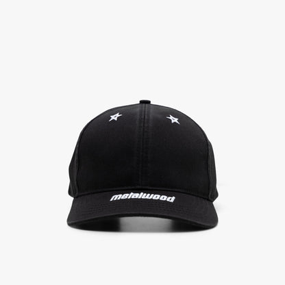 Metalwood Starshot 6-Panel Strapback Hat / Black