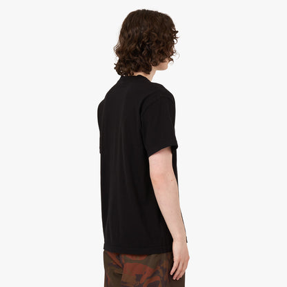 Metalwood Fringe T-shirt / Black