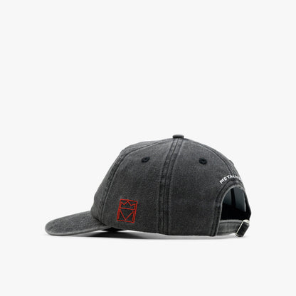 Metalwood Tour Sponsor 6-Panel Strapback Hat Black