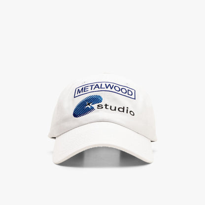 Metalwood Network Strapback Hat White