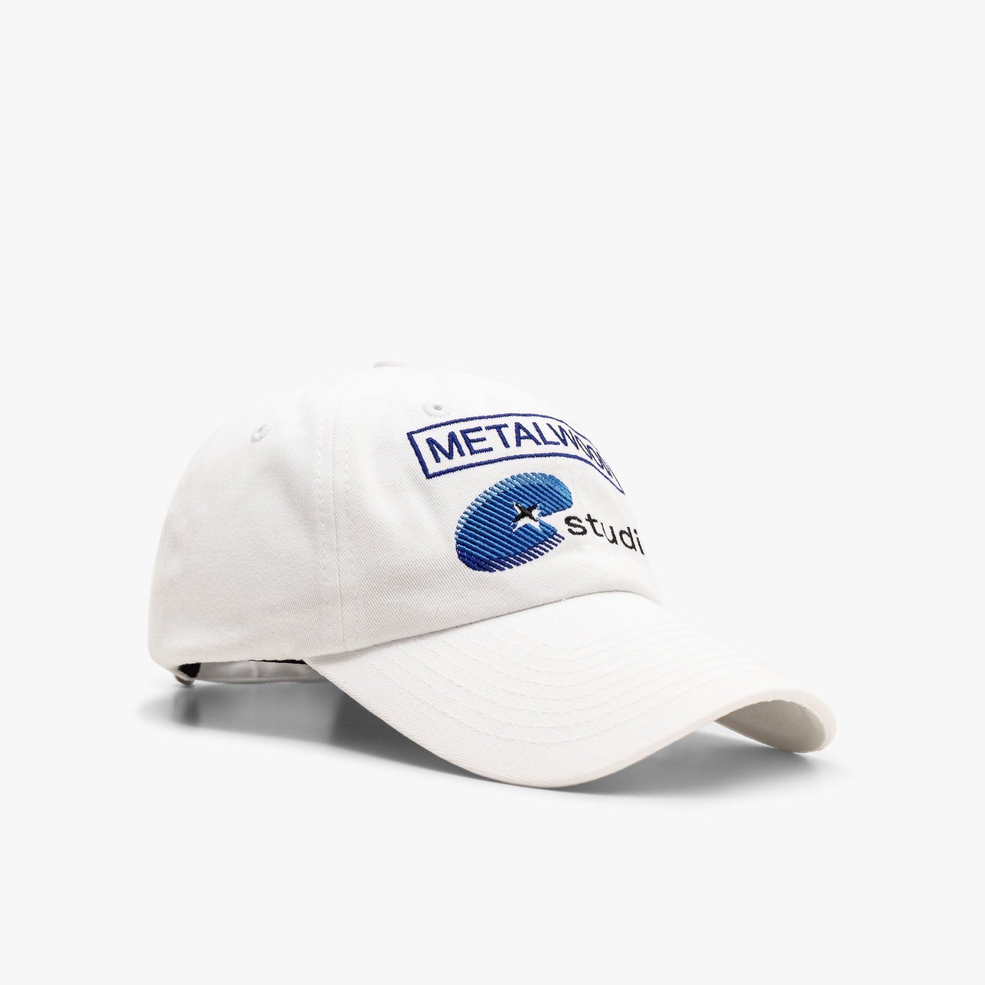 Metalwood Network Strapback Hat White